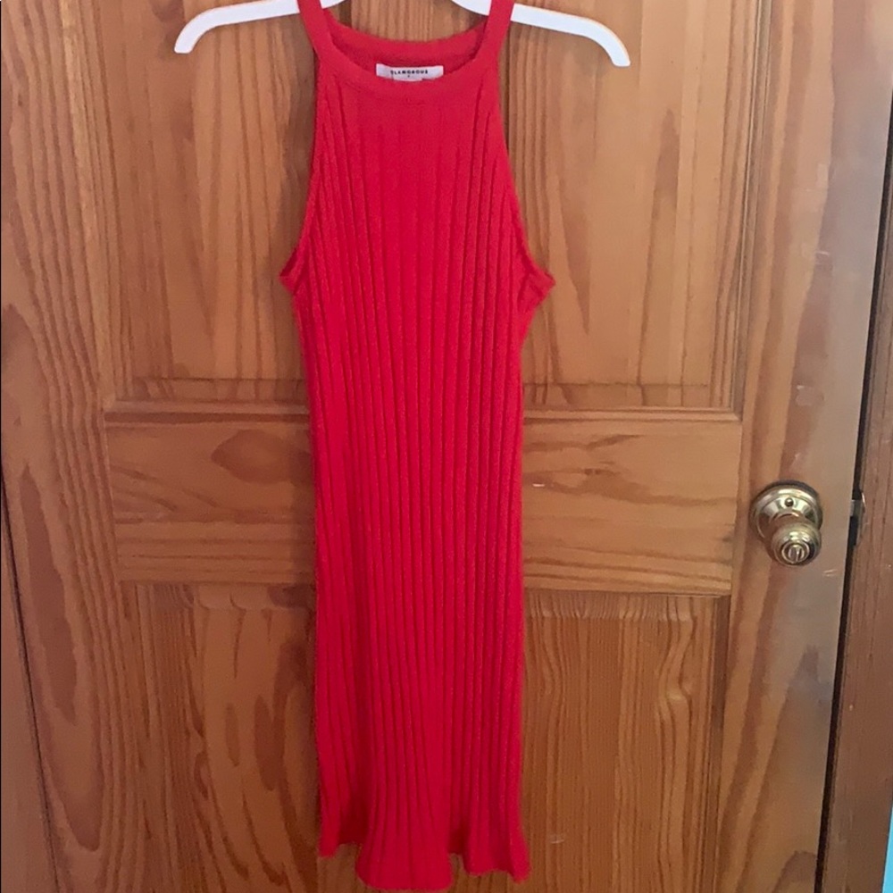 Beautiful red dress